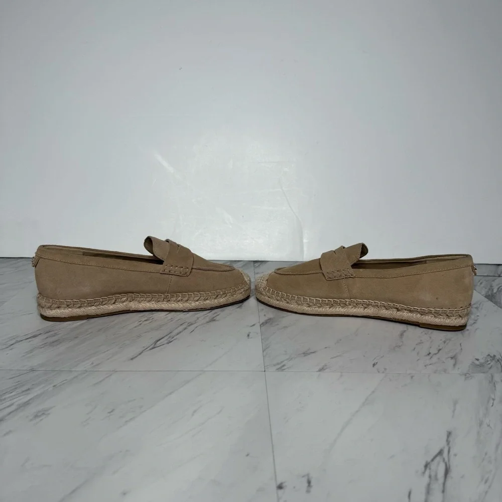 Sam Edelman Kai Tan Suede Espadrilles Loafer 6M
